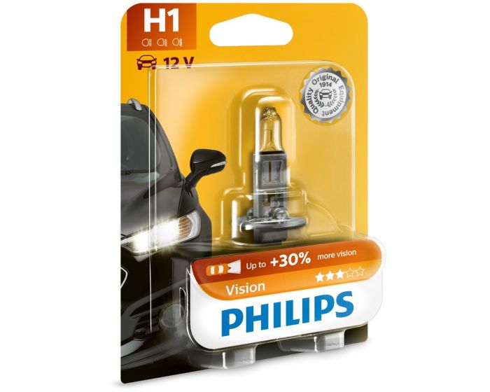 Lampe-halogène-12V-H1-Vision-1p.-Blister